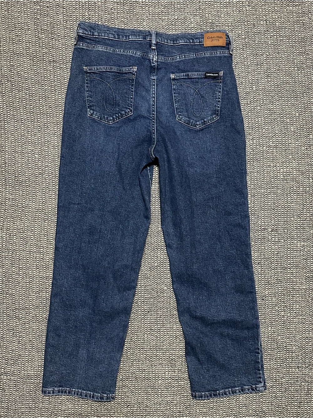 Calvin Klein Jeans Indigo Relaxed Straight Jeans